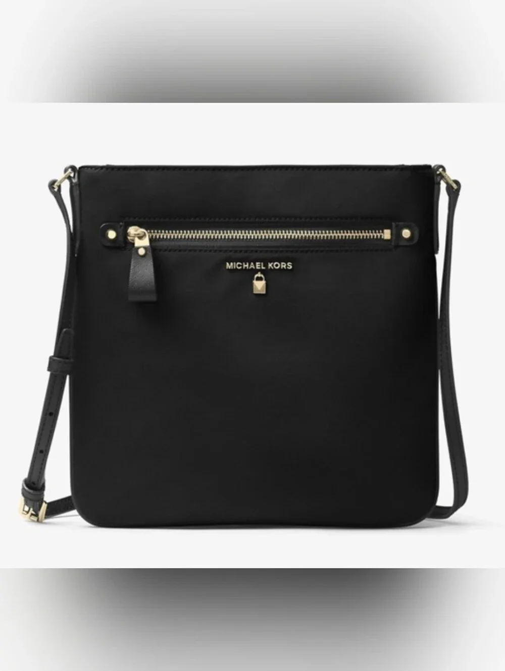 Michael Michael Kors Kelsey Nylon Crossbody bag with gold-tone - Picture 2 of 11